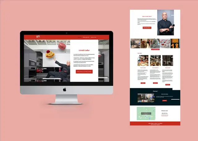 L'Atelier Culinaire Gérald Gallur — Création de site internet