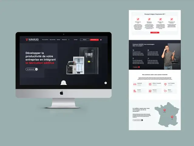 Hava 3D — Création de site internet