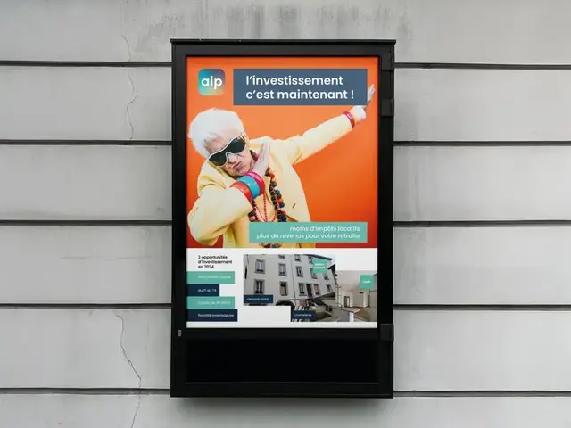 AIP Immobilier — Supports print et signalétique